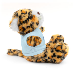 Stuffed Animal with T-Shirt - 3 shirt colors avilable