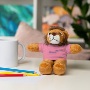 Stuffed Animal with T-Shirt - 3 shirt colors avilable
