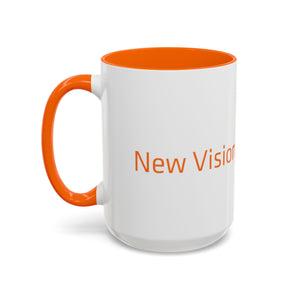 New Vision Pioneers Accent Coffee Mug - 11oz & 15oz (8 colors)
