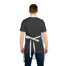 Load image into Gallery viewer, Light Blue Pioneers Volunteer Apron with 2-Color Straps options - Perfect for Events &amp; Cooking
