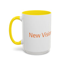 Load image into Gallery viewer, New Vision Pioneers Accent Coffee Mug - 11oz &amp; 15oz (8 colors)
