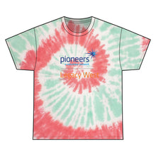 Load image into Gallery viewer, Legacy West Pioneers Unisex Tie Dye Cotton T-Shirt, (4 colors) M-2XL
