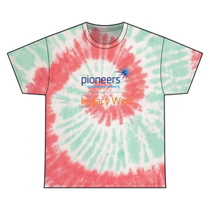 Legacy West Pioneers Unisex Tie Dye Cotton T-Shirt, (4 colors) M-2XL