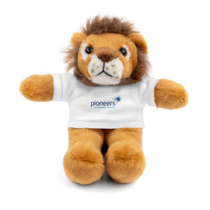 Stuffed Animal with T-Shirt - 3 shirt colors avilable