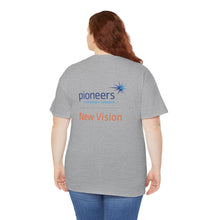 Load image into Gallery viewer, New Vision Pioneers Front &amp; Back Logo - T-Shirt - 12 colors (S-5XL)
