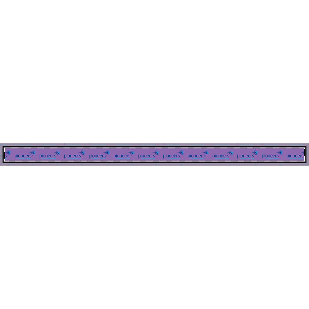 Pioneers Clip-on Pet Collar - Lt Purple (3 sizes)