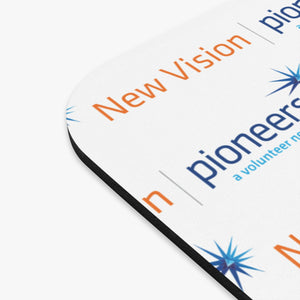 New Vision Pioneers Mouse Pad - white