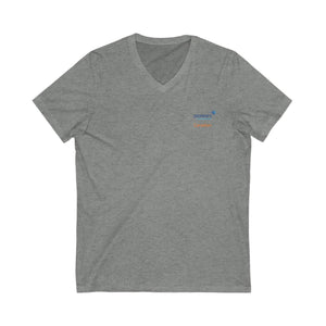 Canadian Pioneers Volunteer V-Neck Tee, Unisex Casual Shirt, Soft Everyday Wear (S-2XL)