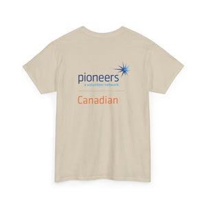 Canadian Pioneers Front & Back Logo - T-Shirt - 12 colors (S-5XL)