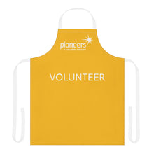 Load image into Gallery viewer, Yellow Pioneers Volunteer Apron with 2-Color Straps options - Perfect for Events &amp; Cooking
