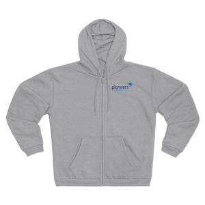 Pioneers Logo Unisex Hooded Zip Sweatshirt - 5 colors (XS-2XL)