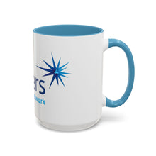 Load image into Gallery viewer, Pioneers Volunteer Network Accent Coffee Mug - 11oz &amp; 15oz (8 colors)
