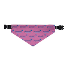 Load image into Gallery viewer, Pioneers Logo Pet Bandana - 4 sizes - pink
