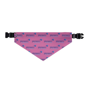 Pioneers Logo Pet Bandana - 4 sizes - pink