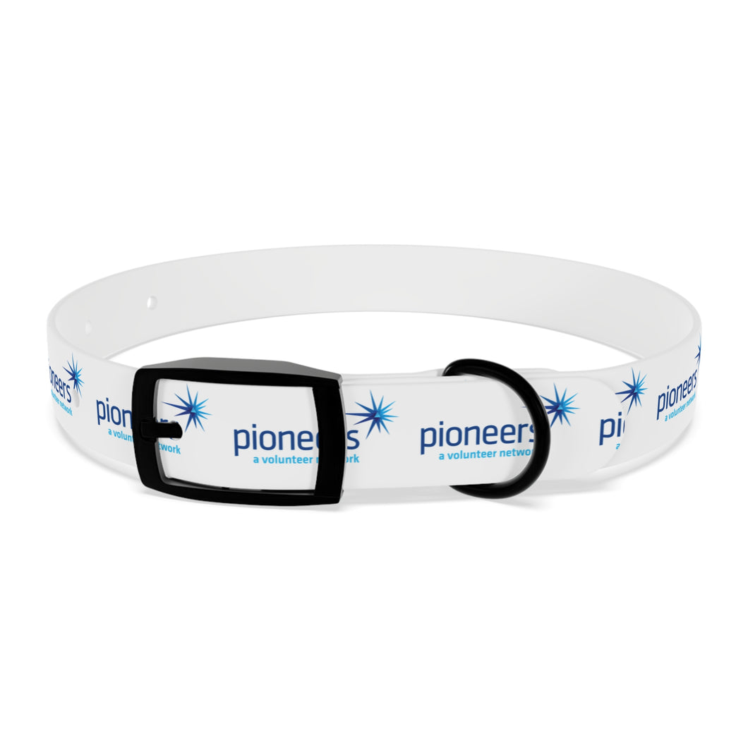 Pioneers Dog Collar - White