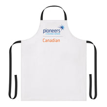 Load image into Gallery viewer, Canadian Pioneers Apron with 4-Color Straps options - Perfect for Events &amp; Cooking
