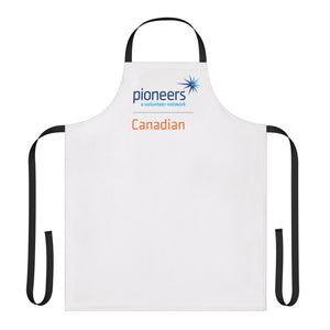 Canadian Pioneers Apron with 4-Color Straps options - Perfect for Events & Cooking