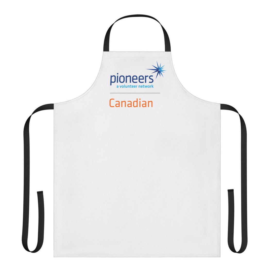 Canadian Pioneers Apron with 4-Color Straps options - Perfect for Events & Cooking