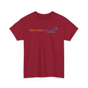New Vision Pioneers Front & Back Logo - T-Shirt - 12 colors (S-5XL)