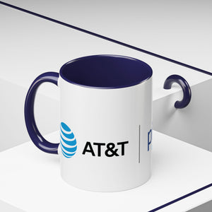 AT&T Pioneers Accent Coffee Mug - 11oz & 15oz (8 colors)