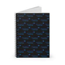 Load image into Gallery viewer, Pioneers Black Spiral Notebook 6&quot; x 8&quot;
