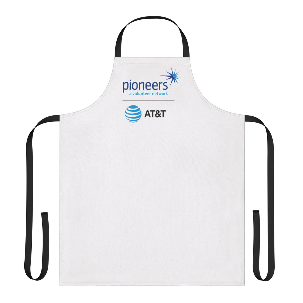 AT&T Pioneers Apron with 4-Color Straps options - Perfect for Events & Cooking