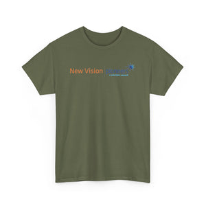 New Vision Pioneers Front & Back Logo - T-Shirt - 12 colors (S-5XL)