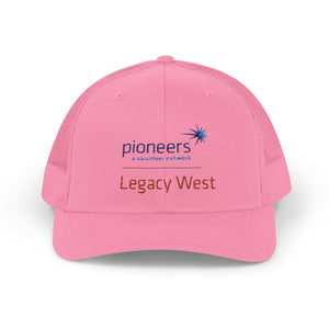 Legacy West Pioneers Snapback Trucker Cap with 21 color options!
