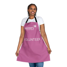 Load image into Gallery viewer, Light Pink Pioneers Volunteer Apron with 3-Color Straps options - Perfect for Events &amp; Cooking
