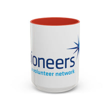 Load image into Gallery viewer, Pioneers Volunteer Network Accent Coffee Mug - 11oz &amp; 15oz (8 colors)
