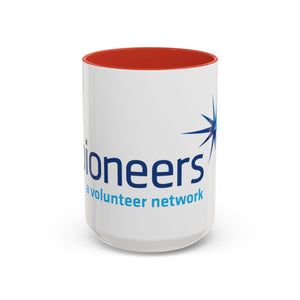 Pioneers Volunteer Network Accent Coffee Mug - 11oz & 15oz (8 colors)