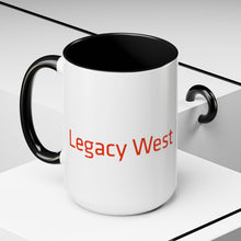Load image into Gallery viewer, Legacy West Pioneers Accent Coffee Mug - 11oz &amp; 15oz (8 colors)
