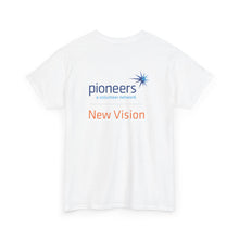 Load image into Gallery viewer, New Vision Pioneers Front &amp; Back Logo - T-Shirt - 12 colors (S-5XL)
