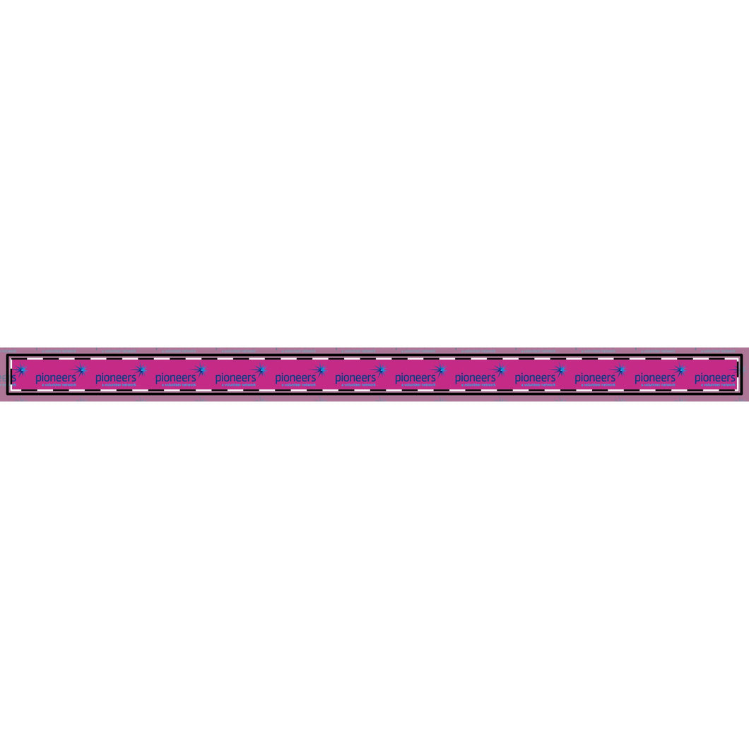 Pioneers Clip-on Pet Collar - Pink (3 sizes)