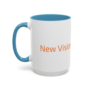 New Vision Pioneers Accent Coffee Mug - 11oz & 15oz (8 colors)