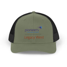 Load image into Gallery viewer, Legacy West Pioneers Snapback Trucker Cap with 21 color options!
