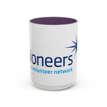 Load image into Gallery viewer, Pioneers Volunteer Network Accent Coffee Mug - 11oz &amp; 15oz (8 colors)
