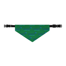 Load image into Gallery viewer, Pioneers Logo Pet Bandana - 4 sizes : Dark Green
