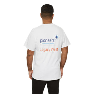 Legacy West Pioneers Front & Back Logo - T-Shirt - 12 colors (S-5XL)