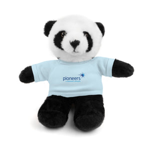 Stuffed Animal with T-Shirt - 3 shirt colors avilable