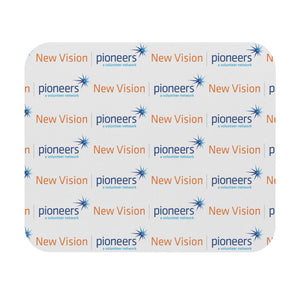 New Vision Pioneers Mouse Pad - white