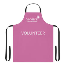 Load image into Gallery viewer, Light Pink Pioneers Volunteer Apron with 3-Color Straps options - Perfect for Events &amp; Cooking
