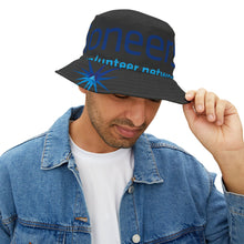 Load image into Gallery viewer, Pioneers Logo Bucket Hat - Black - 2 sizes
