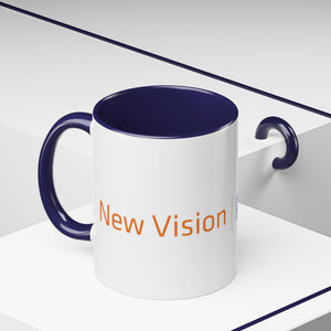 New Vision Pioneers Accent Coffee Mug - 11oz & 15oz (8 colors)