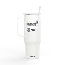 Load image into Gallery viewer, AT&amp;T Pioneers Insulated Tumbler - 40oz with Lid - white
