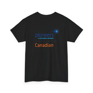 Canadian Pioneers Front & Back Logo - T-Shirt - 12 colors (S-5XL)