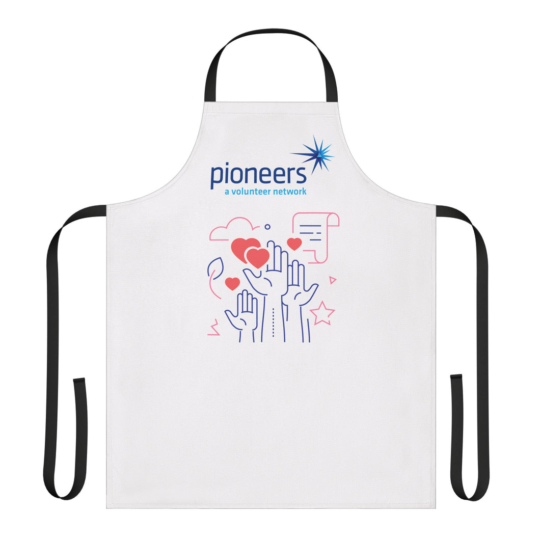 Pioneers Helping Hand Apron with 4-Color Straps options - Perfect for Events & Cooking
