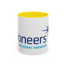 Load image into Gallery viewer, Pioneers Volunteer Network Accent Coffee Mug - 11oz &amp; 15oz (8 colors)
