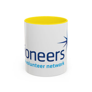 Pioneers Volunteer Network Accent Coffee Mug - 11oz & 15oz (8 colors)