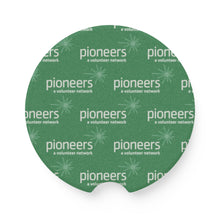 Load image into Gallery viewer, Pioneers Soapstone Car Coasters (Qty 2), Unique Car Accessory - Green

